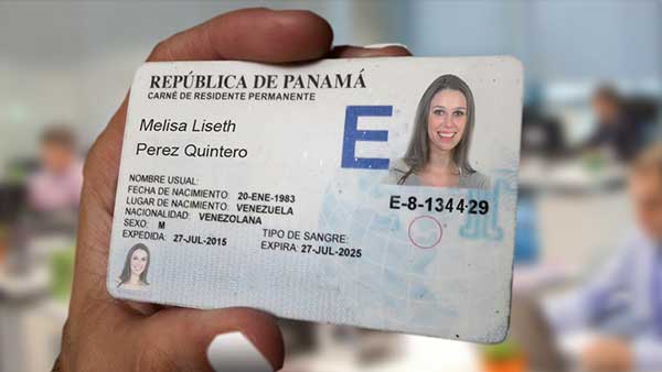 Residency permanent Permit Visa on Panama cedula E