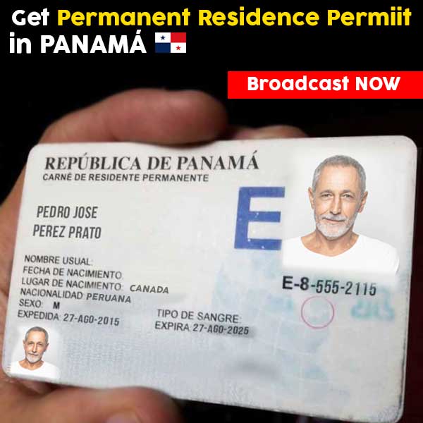 Get permanent residence permit in Panama with Panama retirement visa